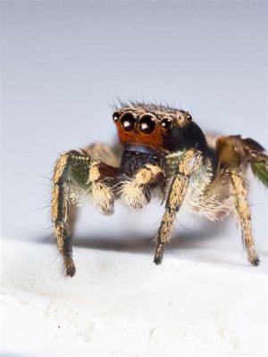   Jumping Spider: Bir Kara Kuvvetinin Gizemli Dansı mı, Yoksa İnanılmaz Bir Avcının Kurnaz Oyunu mu?